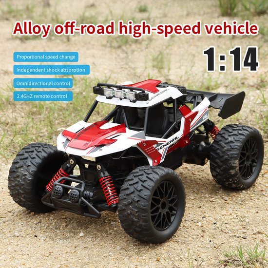 Fuegobird RC Auto - RC Voertuig - hoge snelheid speelgoedauto - off-road speelgoedauto - groente