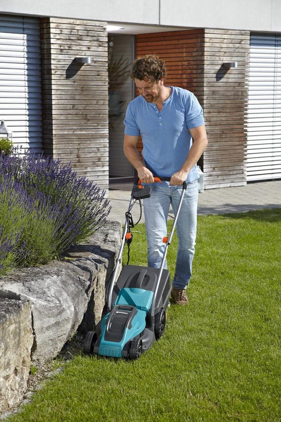 GARDENA Powermax 32 Grasmaaier - Maaibreedte 32 cm - Gazons tot 200 m2