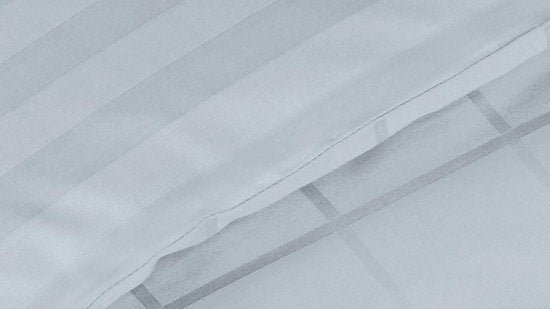 De Witte Lietaer Dekbedovertrek Katoen Satijn Zygo - Hotelmaat - 260 x 240 cm - Blauw