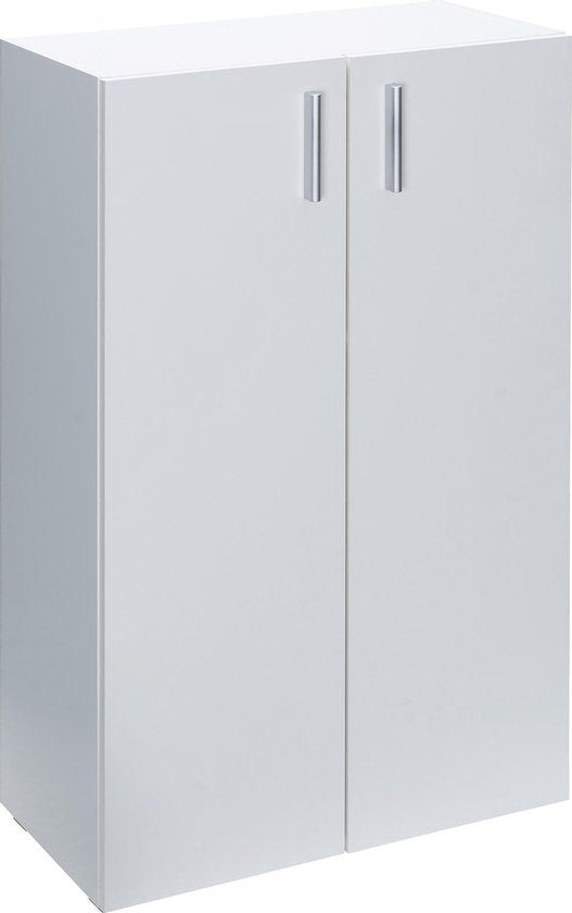 Casaria Boekenkast Vela - 3 Vakken Verstelbaar 115x60x28 cm - Wit