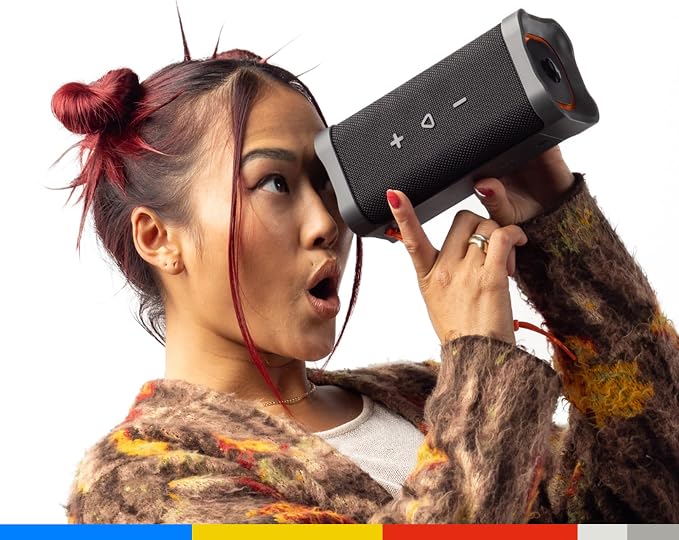 Skullcandy Terrain XL Bluetooth-speaker - Zwart - IPX7 - 8,89 × 8,89 × 19,05 cm