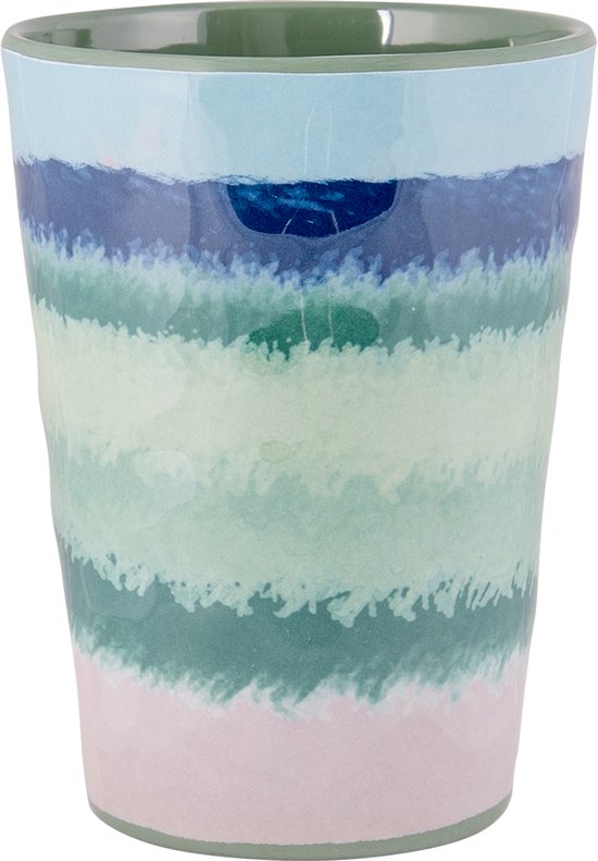 Bo-Camp - Beker - Halo - Blauw/Groen - 4 Stuks