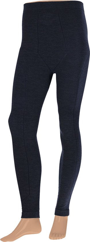 Xtreme Thermolegging Heren - Merino Wol - Navy Melange - Maat M