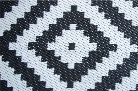 Bo-Camp - Urban Outdoor - Chill mat - Lewisham - XL - Zwart/Wit