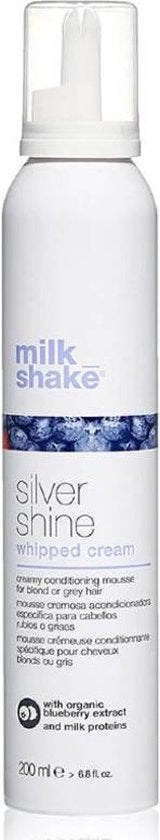 Milk Shake - Schuim Conditioner Silver Shine Blond Haar Grijs Haar (200 ml)