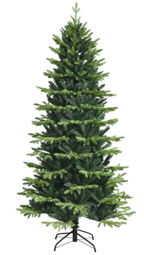 Coast Kunstkerstboom Groen – 180 cm – 1462 PE/PVC Takpunten met Metalen Kruisstandaard