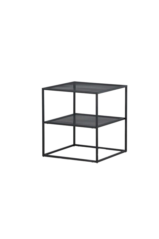 Venture Home Netz Bijzettafel - 60 x 55 x 55 cm - zwart