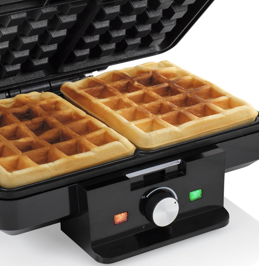 Tristar Wafelijzer WF-1165KL - Belgische Wafels - 22 x 13,5 cm - Zwart