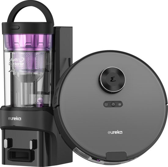 Eureka E20 plus Black - Robotstofzuiger met dwijlfunctionaliteit
