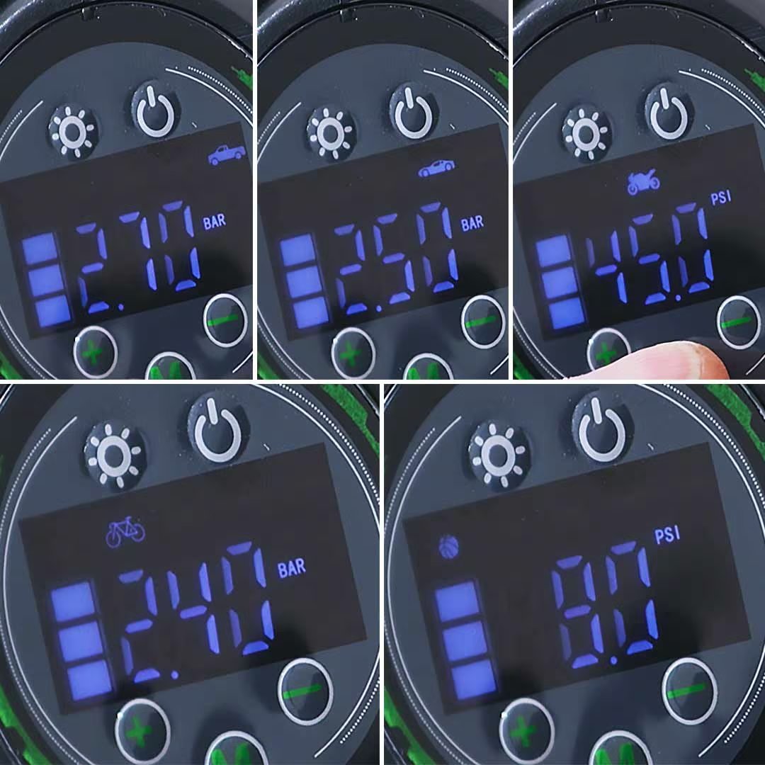Hammersmith AirStorm Draadloze Handstofzuiger en Luchtcompressor - 5 Voorinstellingen - Automatische Uitschakeling - LED-display