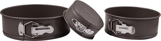 Bergner -Springvormen - Lovers - 3 delig-12 cm-18 cm- 22 cm