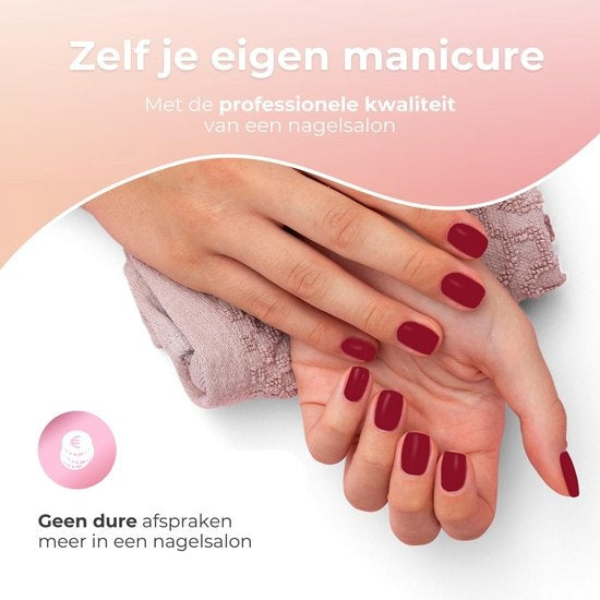 Moods Gellac 6-delige Set - Gel Nagellak - Donkere Nude Kleuren- 8ML - Day in Paris - Gellac - Nagels - Gellak Starterspakket - Caramel Kleuren