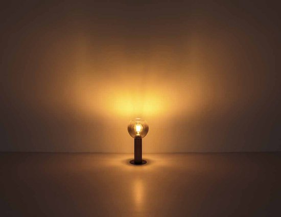 Globo - hanglamp - Moitas - zwart - glas - Ø 25cm - E27 - 15656H