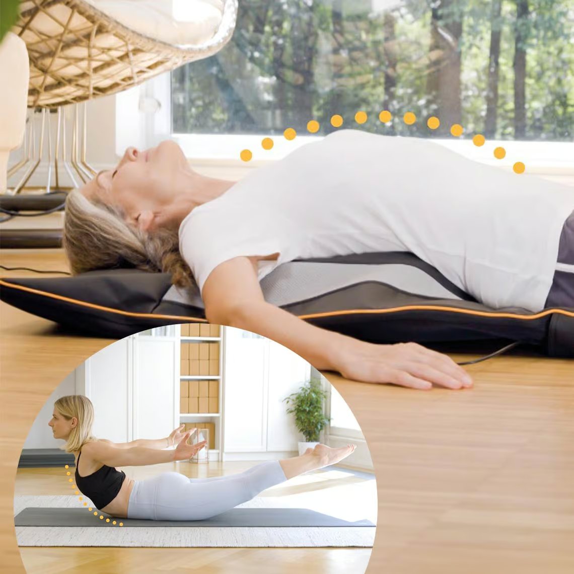 Belena Air Stretch elektronische stretch- en massagemat - Eenvoudige bediening - Aanpasbare instellingen - 25 jaar kwaliteit