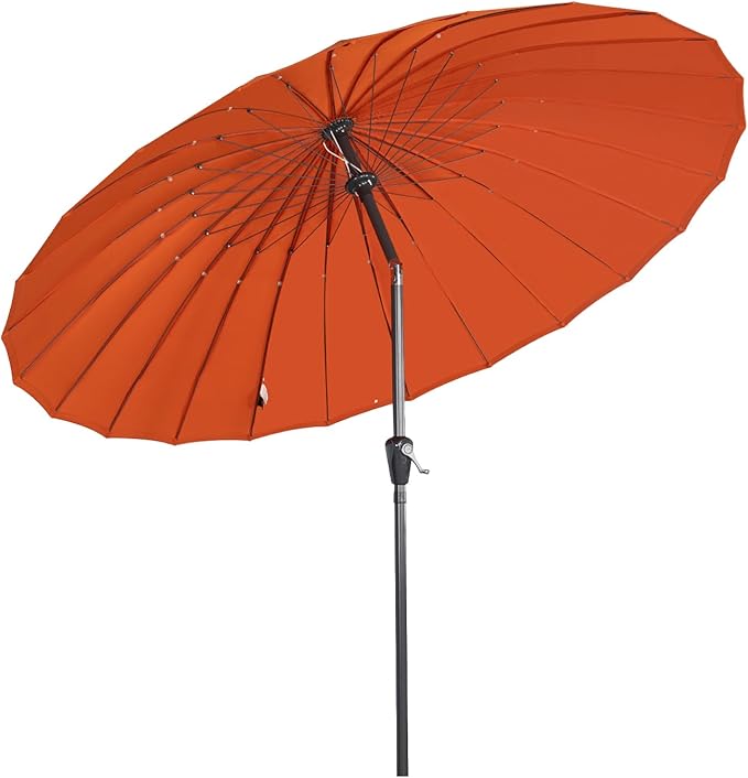 Angel Living 250 cm Shanghai Parasol - met Zwengel - Mast van 38 mm