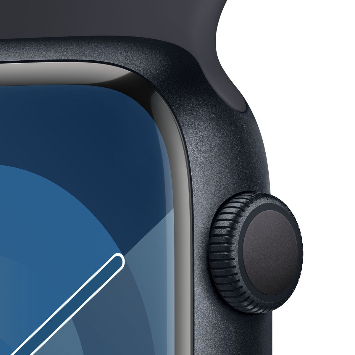 Apple Watch Series 9 - 45mm - Midnight Aluminium Case with Midnight Sport Band - M/L