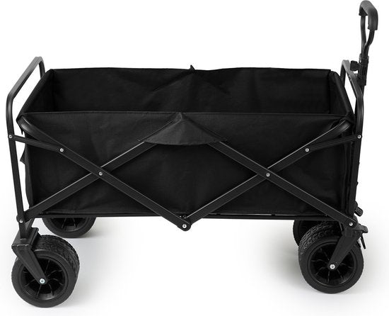 909 Outdoor Bolderkar - Opvouwbaar - Max laadvermogen 80 KG - 100x57x99cm - Zwart