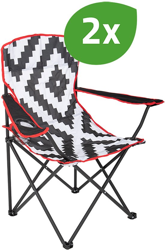 Bo-Camp - Urban Outdoor - Madison vouwstoel - Set van 2