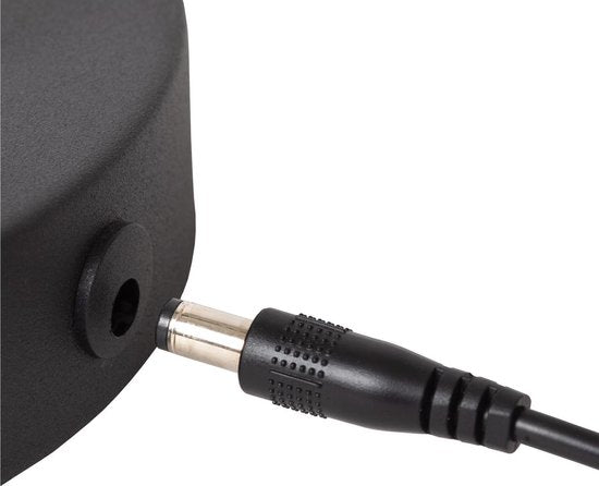 Lucide COMET - Oplaadbare Vloerlamp - Accu/Batterij - LED 3 StepDim - 1x3W 2700K - Zwart