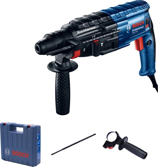 Bosch Professional GBH 240 - Boorhamer - Inclusief handgreep en diepteaanslag