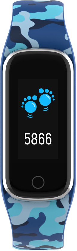 Denver Bfk-312c Activiteitenarmband Blauw One Size / EU Plug 220V
