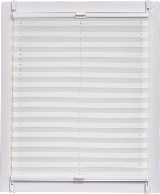 Sunlines Plisségordijn - wit - 70x150 cm - Lichtdoorlatend