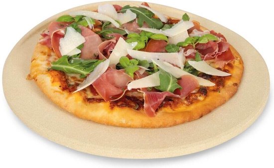 Boska Pizzasteen Deluxe - voor Oven & BBQ - Knapperige pizza's - Ø 29,5 cm - BBQ Accessoires