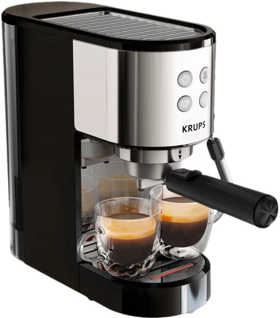 Krups Virtuoso Essential XP4418 Espresso machine - Zwart