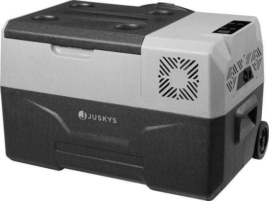 Juskys Elektrische Koelbox - Compressor – 30L - Verrijdbaar - Zwart