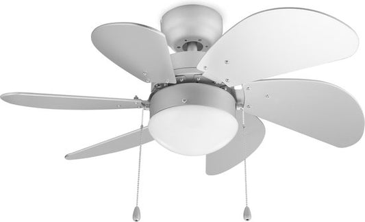 Plafondventilator Tristar VE-5810 - Ceiling Fan met Trekkoord - 3 Instelbare Standen - Ø 76 cm - Wit