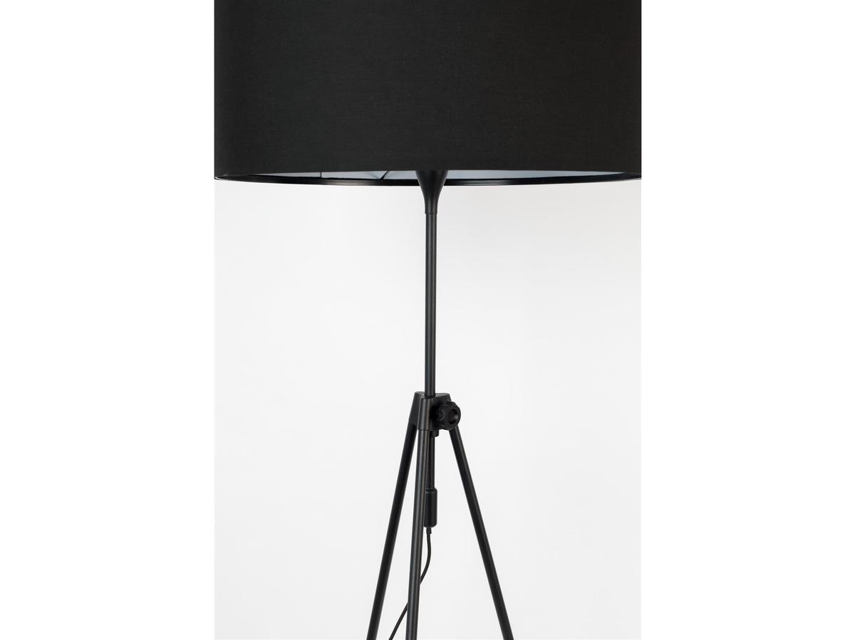 Zuiver Lesley Vloerlamp - Industrieel Design - Zwart - hoogte 145 cm