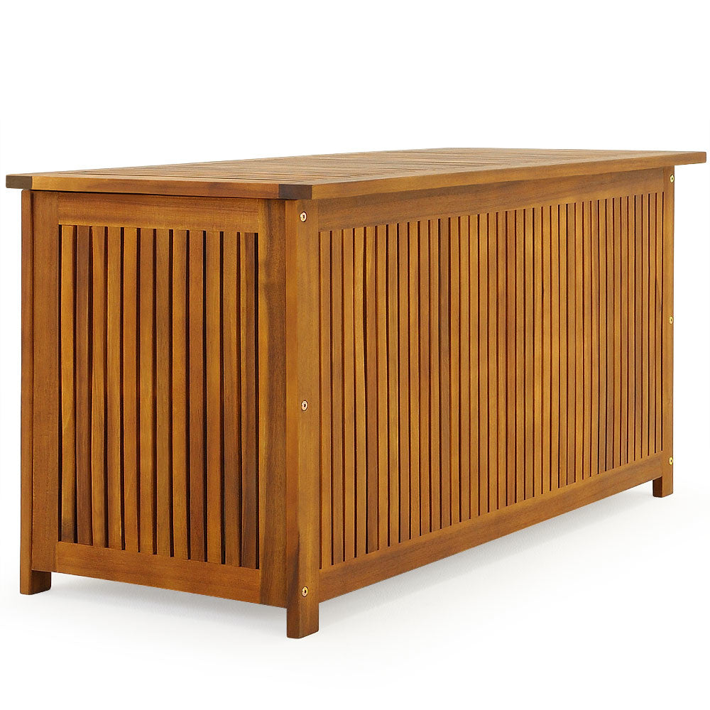 Casaria Tuinbox - Acacia Hout - Incl. Binnenzeil - 115 x 50 x 59 cm - Bruin