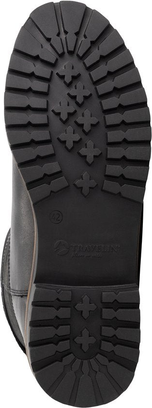 Travelin' Vrangen Heren - Outdoorlaarzen - Wol gevoerd - Zwart
