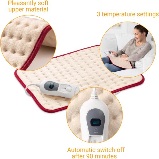 medisana HP 405 Warmtekussen Rood