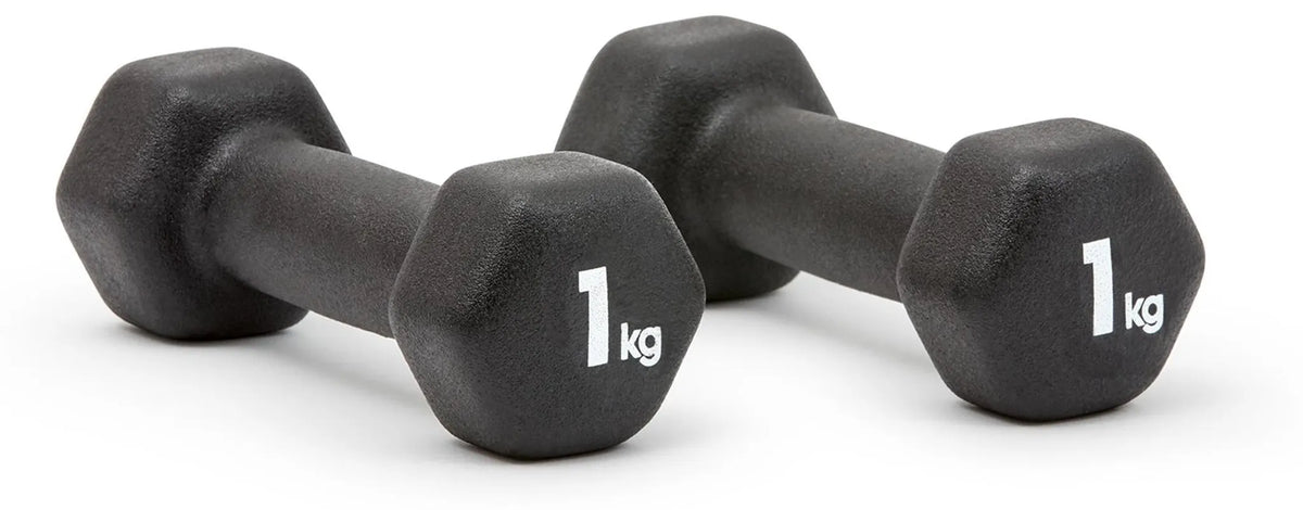 Adidas Fitness Dumbbell - 2x 1kg - Zwart