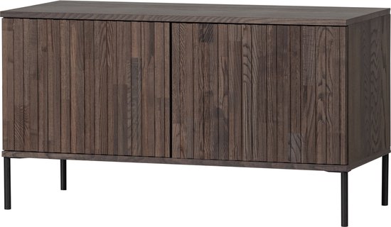 WOOOD New Gravure Tv Meubel - Essen - Espresso - 56x100x44