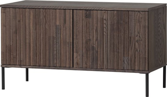 WOOOD New Gravure Tv Meubel - Essen - Espresso - 56x100x44