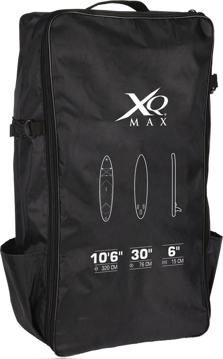 XQ Max SUP Board – Incl. Accessoires – 245 x 57 x 8 cm – Geel