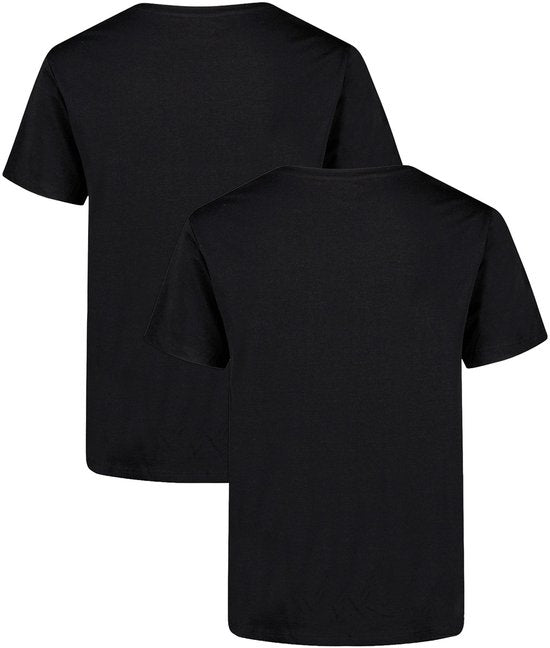 Under Armour Performance Cotton Crew Neck T-Shirt - 4-pack - maat L - Black