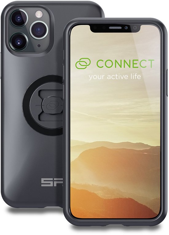 SP Connect Hoesje Geschikt voor iPhone Xs / X / 11 Pro - SP Connect Telefoonhoes - Zwart