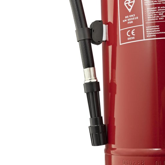 Smartwares FEX-15290 Brandblusser - 9 Liter - Schuim - Brandklasse AB - BSI Gecertificeerd