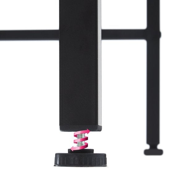 tectake - Bartafelset Inverness industrieel lichtbruin - 404363