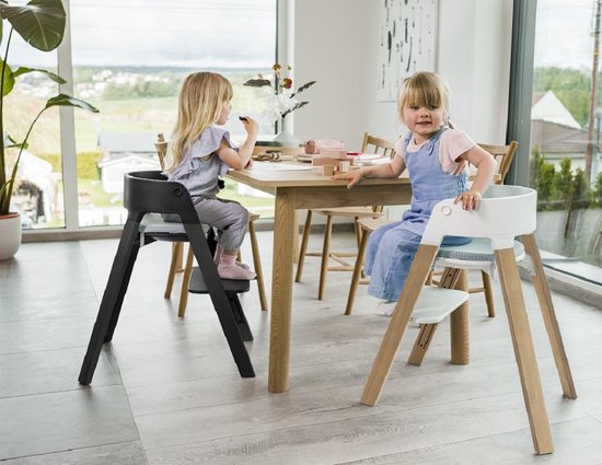 Stokke Steps Kinderstoel - White Naturel