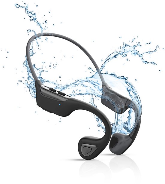 Tech Essentials Wave - Sport Oordopjes - Draadloos - Open Ear - IPX7 - Bone Conduction Hoofdtelefoon - Koptelefoon - Hardloop - Bluetooth