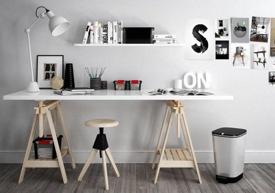 Kis Chic Bin - Prullenbak - 30 Liter Inhoud - Geurvrij Ontwerp - Steel