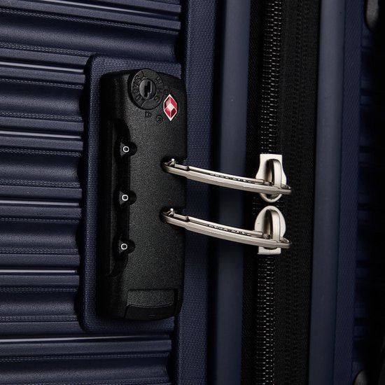 American Tourister Liftoff 4 wielen Trolley 78 cm met uitbreidingsplooi - Harde bagage - TSA slot - midnight blue