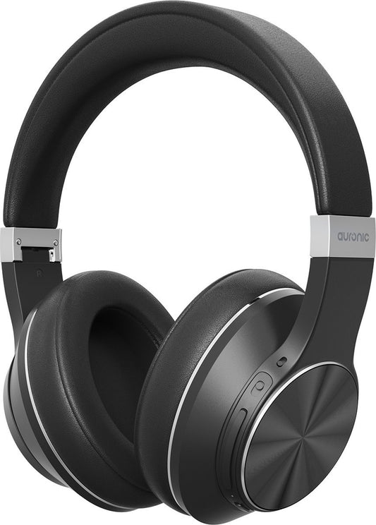Auronic QuietSound Bluetooth Koptelefoon - Draadloos - Over-ear Hoofdtelefoon - Active Noise Cancelling - Zwart