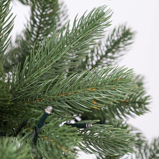 Casaria Kunstkerstboom – 140cm Kerstverlichting 100 LEDS - Groen
