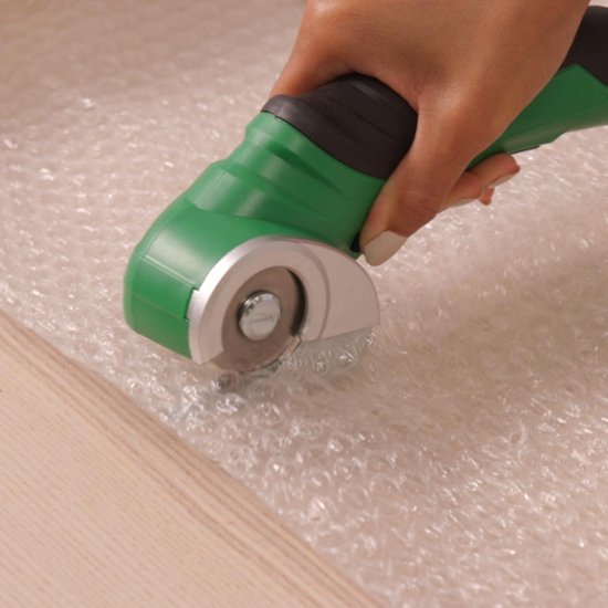 Hammersmith SharpSpin - Draadloze universele snijder - Elektrische schaar - Kartonsnijder - Rolmes - Accuschaar - Snijdt leer, PVC, tapijt, karton en meer