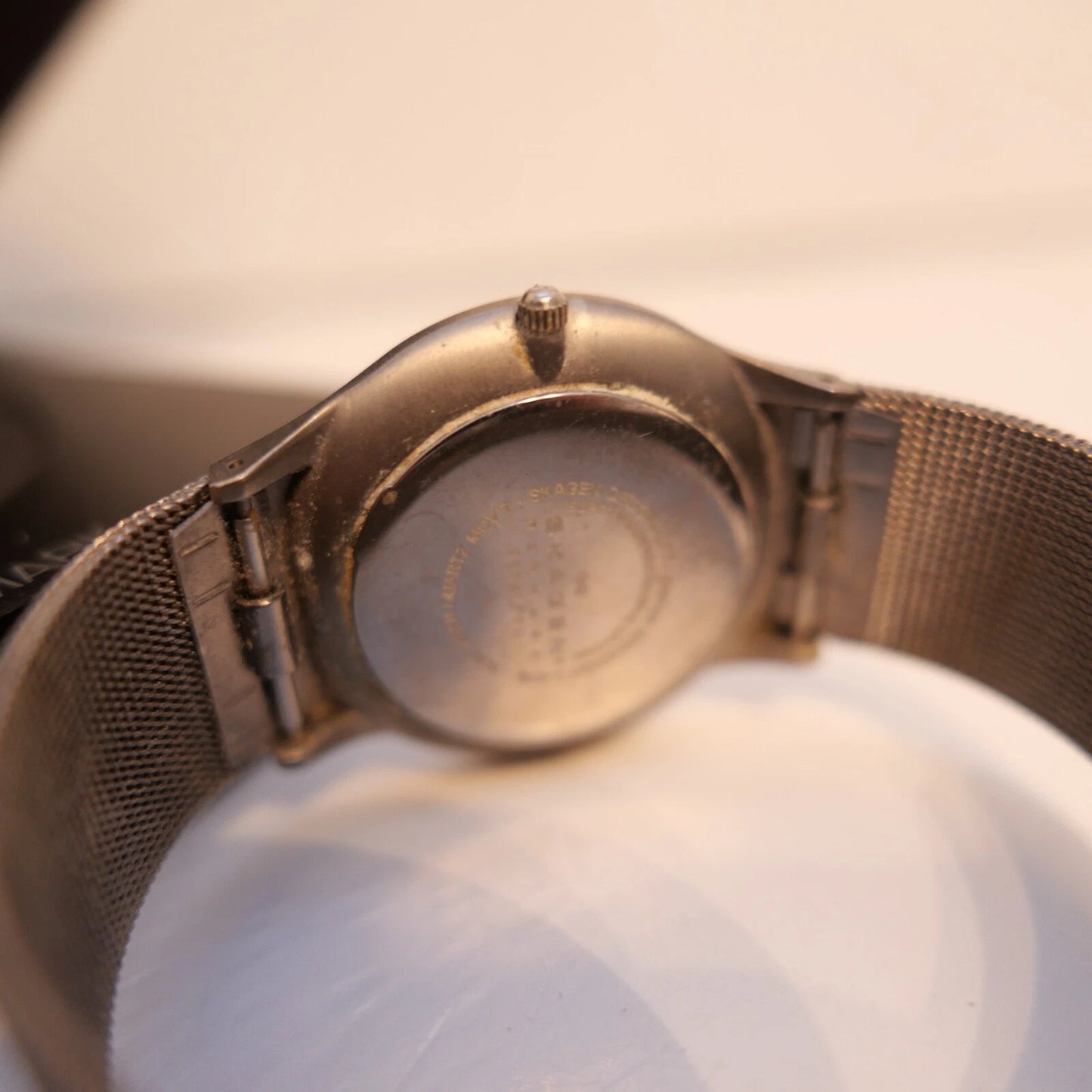 Skagen Herenhorloge Sundby - Ultraslim - Titanium - 34mm - Grijs